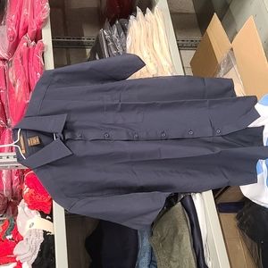 Harriton Blue Men Shirt